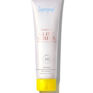 Mini Tube Glowscreen Drops Mineral SPF 40 Sunrise 10ml